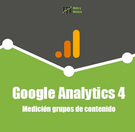 Grupos de contenido Google Analytics 4